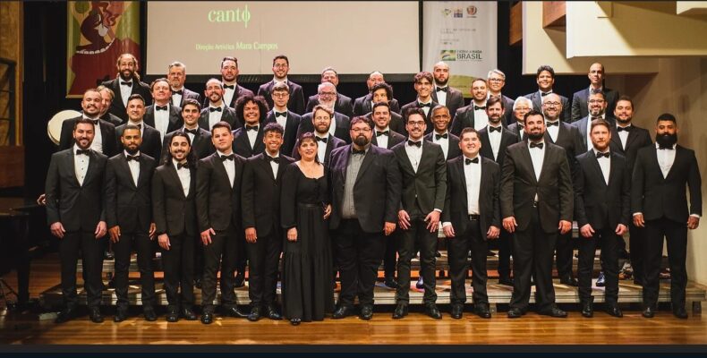 Coro masculino Ottava Bassa encerra temporada 2022 do Bravíssimo Concertos 